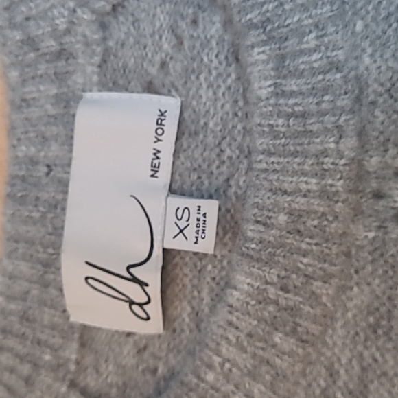 WOMENS DESIGN HISTORY DH WOOL/ALPACA BLEND SWEATER SIZE XS - Picture 5 of 7